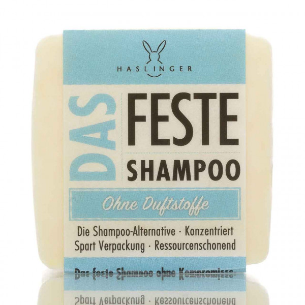 Haslinger Seifen & Kosmetik Festes Shampoo ohne Duftstoffe 100g ❤️ Shampoo jetzt kaufen bei blackbeards, deinem Onlineshop für Haarpflege 1