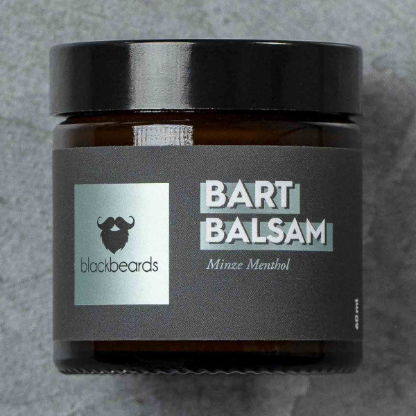 blackbeards Bartbalsam Minze Menthol 60ml ❤️ Bartbalsam & Bartpomade jetzt kaufen bei blackbeards, deinem Onlineshop für Bartpflege 1