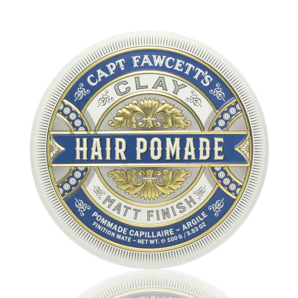 Captain Fawcett Haarpomade Clay 100g ❤️ Haarwachs und Clay jetzt kaufen bei blackbeards, deinem Onlineshop für Haarpflege 1