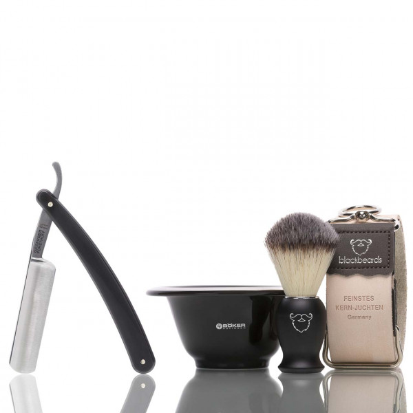 blackbeards Rasier Set mit Rasiermesser nach Wahl ❤️ Rasier Sets jetzt kaufen bei blackbeards, deinem Onlineshop für Rasur 1