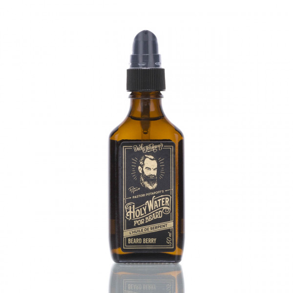 Dick Johnson Bartöl Holy Water Beard Berry 50ml ❤️ Bartöl jetzt kaufen bei blackbeards, deinem Onlineshop für Bartpflege