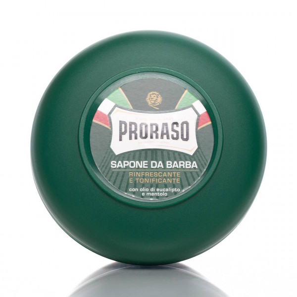 Proraso Rasiercreme Refresh (Green) in Schale 150ml ❤️ Rasierseife jetzt kaufen bei blackbeards, deinem Onlineshop für Rasur 1