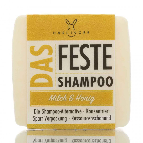 Haslinger Seifen & Kosmetik Festes Shampoo Milch & Honig 100g ❤️ Shampoo jetzt kaufen bei blackbeards, deinem Onlineshop für Haarpflege 1