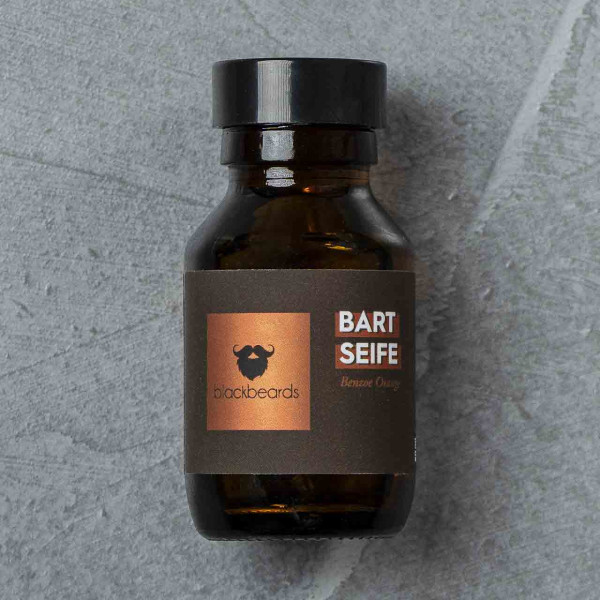 blackbeards Bartseife Benzoe Orange Probe 50ml ❤️ Bartshampoo & Bartseife jetzt kaufen bei blackbeards, deinem Onlineshop für Bartpflege 1