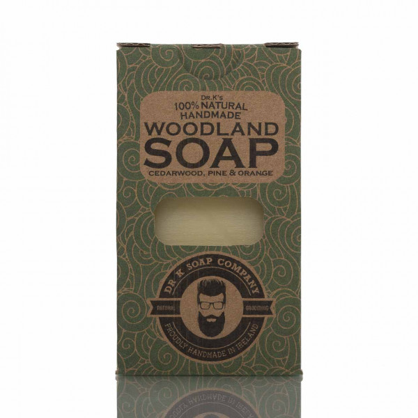 Dr K Soap Company Stückseife Woodland 225g ❤️ Seife jetzt kaufen bei blackbeards, deinem Onlineshop für Hautpflege