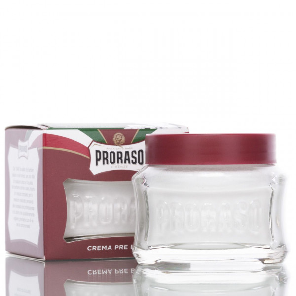 Proraso Pre Shave Creme Nourish (Red) 100ml ❤️ Rasiercreme jetzt kaufen bei blackbeards, deinem Onlineshop für Rasur