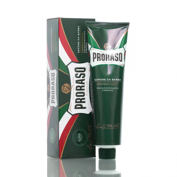 Proraso Rasiercreme Refresh (Green) in der Tube 150ml ❤️ Rasiercreme jetzt kaufen bei blackbeards, deinem Onlineshop für Rasur 1