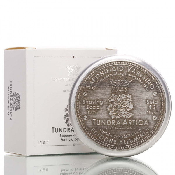 Saponificio Varesino Rasierseife Tundra Artica Beta 4.3 in Metaldose 150g ❤️ Rasierseife jetzt kaufen bei blackbeards, deinem Onlineshop für Rasur 1