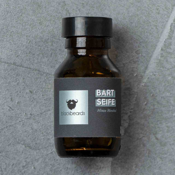 blackbeards Bartseife Minze Menthol Probe 50ml ❤️ Bartshampoo & Bartseife jetzt kaufen bei blackbeards, deinem Onlineshop für Bartpflege 1