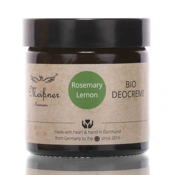 Meißner Tremonia Bio-Deocreme Rosemary Lemon 75g ❤️ Deodorant jetzt kaufen bei blackbeards, deinem Onlineshop für Hautpflege