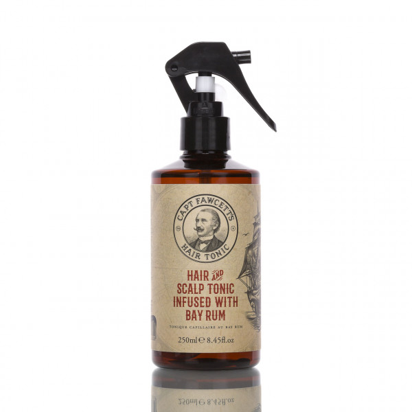 Captain Fawcett Haarwasser Bay Rum 250ml ❤️ Haarwasser jetzt kaufen bei blackbeards, deinem Onlineshop für Haarpflege