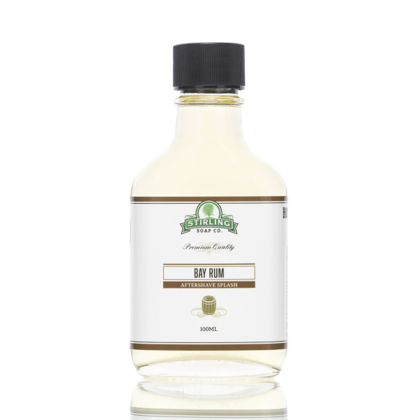 Stirling Soap Company After Shave Rasierwasser Bay Rum 100ml ❤️ After Shave Rasierwasser jetzt kaufen bei blackbeards, deinem Onlineshop für Rasur