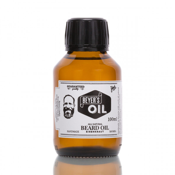 Beyer's Oil Bartöl Eisenkraut 100ml ❤️ Bartöl jetzt kaufen bei blackbeards, deinem Onlineshop für Bartpflege