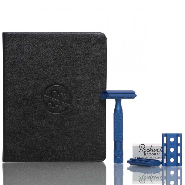 Rockwell Razors Rasierhobel 6S Blau, geschlossener Kamm, Double Edge ❤️ Rasierhobel jetzt kaufen bei blackbeards, deinem Onlineshop für Rasur 1