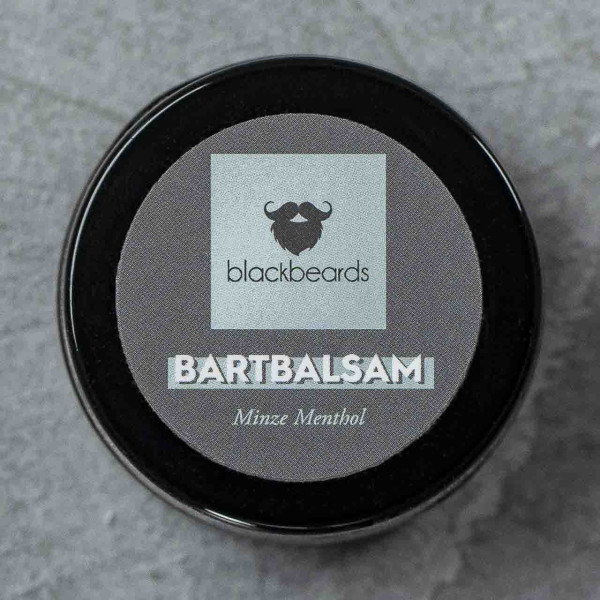 blackbeards Bartbalsam Minze Menthol Probe 15ml ❤️ Bartbalsam & Bartpomade jetzt kaufen bei blackbeards, deinem Onlineshop für Bartpflege 1