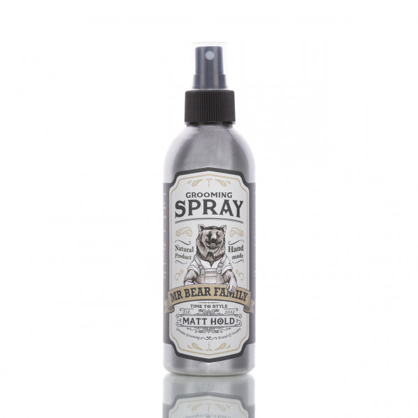 Mr. Bear Family Haarwasser Grooming Spray Matt Hold 200ml ❤️ Haarwasser jetzt kaufen bei blackbeards, deinem Onlineshop für Haarpflege