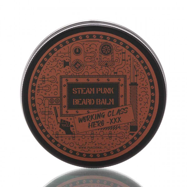 Pan Drwal Bartbalsam Steam Punk Working Class Hero 50g ❤️ Bartbalsam & Bartpomade jetzt kaufen bei blackbeards, deinem Onlineshop für Bartpflege 1