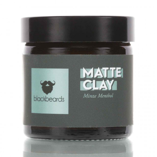 blackbeards Matte Clay Minze Menthol 60g ❤️ Haarpomade jetzt kaufen bei blackbeards, deinem Onlineshop für Haarpflege 1