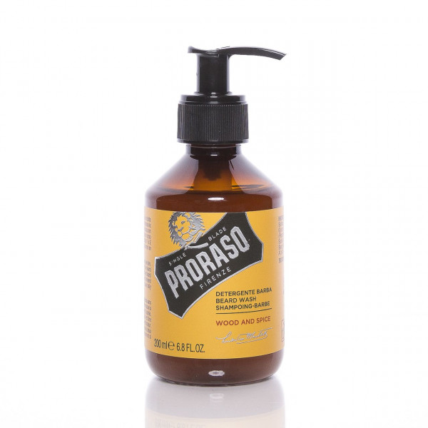 Proraso Bartshampoo Wood &amp; Spice 200ml ❤️ Bartshampoo & Bartseife jetzt kaufen bei blackbeards, deinem Onlineshop für Bartpflege